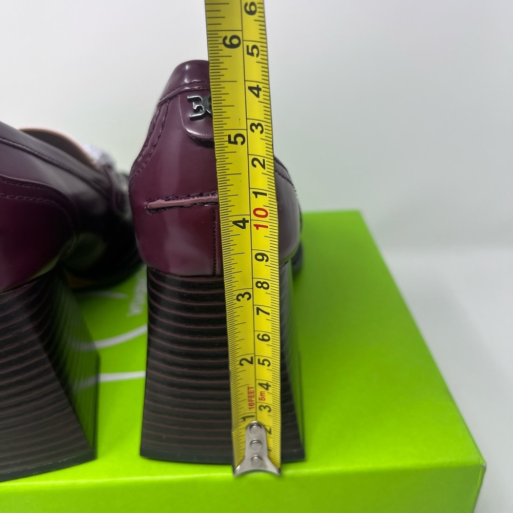 Elegant Burgundy Loafers - Picture 6 of 9